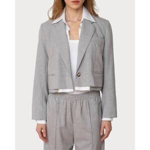 NEW WE-AR4 bar blazer in cloud grey
